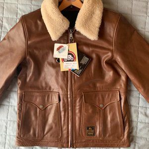 Helstons leather motorcycle jacket